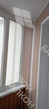 Отделка балкона сапожок с утеплением