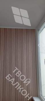 Отделка балкона сапожок с утеплением